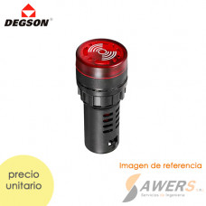 DT22A-FRD11 Boton de Reinicio con luz 22mm 220V