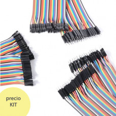 Dupont cable 30cm M-H-M kit 40pcs