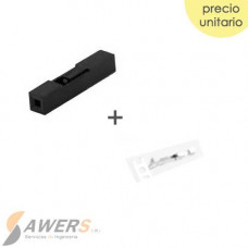 Dupont conector hembra 2.54mm 1P (3piezas)
