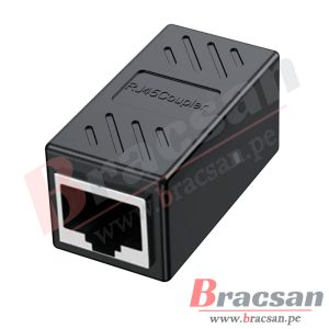 EMPALME UNION PARA CONECTOR RJ45 CAT6 HEMBRA-HEMBRA GP-118(RJ45)6M