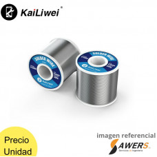 Estaño de soldar 0.8mm 500gr. 63/37 (rollo)
