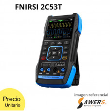 FNIRSI 2C53T Osciloscopio/Multimetro/Generador 50MHz 250MS/s