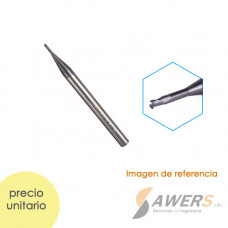 Fresa Corte Espiral BallNose HRC50 R=0.5 SHK=4mm