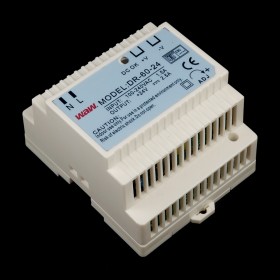 Fuente de alimentación AC/DC DIN 60W 24V WODE