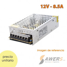 Fuente de alimentación conmutada AC/DC 100W 12V 8.5A WODE
