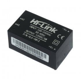Fuente de alimentación embebida AC/DC 5W 12VDC HLK-5M12
