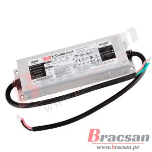 FUENTE DE ALIMENTACION LED 24VDC 8.3A IP67 MEAN WELL XLG-200-24-A