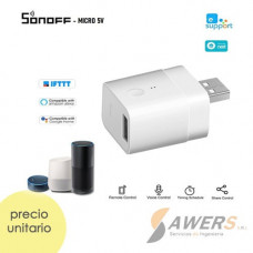 Fuente de alimentación para Raspberry Pi 5VDC/2.5A (micro-USB con switch)