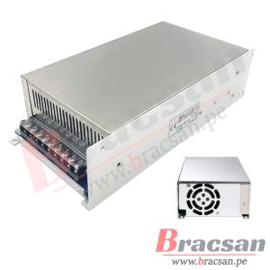 FUENTE DE ALIMENTACION SWITCHING 12VDC 50A CON VENTILADOR S-600-12
