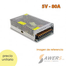 Fuente Switching 5V-80A 400W 220VAC