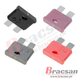 FUSIBLE AUTOMOTRIZ TAMAÑO ESTANDAR 19MM TIPO UÑA UNIVAL MTA AMF-1A, 2A, 3A, 4A
