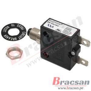FUSIBLE RESETEABLE CORTOCIRCUITO PROTECTOR DE SOBRECARGA 10A SERIE 98 KUOYUH S9810A