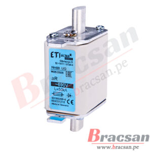 FUSIBLE ULTRA RAPIDO NH00 UQ 160A 690VAC aR ETI 004331215