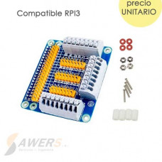 GPIO 40P Shield para Raspberry 3/4/5