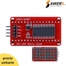 I2C Led matrix 16x8