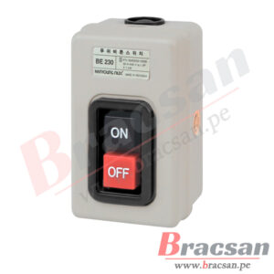 INTERRUPTOR ADOSABLE METALICO ENCENDIDO/APAGADO ON-OFF 3P 30A 440VAC HANYOUNG BE-230