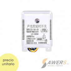 Interruptor Automatico PIR 220V 100W