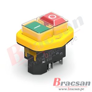 INTERRUPTOR ELECTROMAGNETICO IMPERMEABLE CON ENCLAVAMIENTO 16A 220V KEDU KJD17B