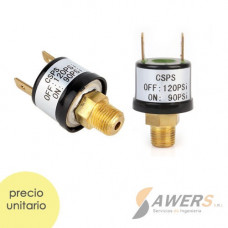 Interruptor Presion de aire ON-90PSI OFF-120PSI