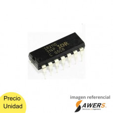 IR2110 Driver de Alto Voltaje y Alta Velocidad para Mosfets e IGBTs Encapsulado DIP-14 Corriente Maxima 2 Amp