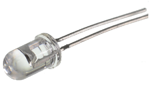 IR333C Infrarrojo (IR) Emisor 940nm 1.2V 100mA T-1 3/4 Radial Everlight