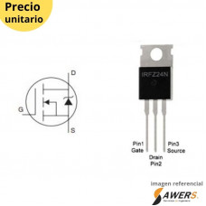IRFZ24N Mosfet Canal N 55V-17A