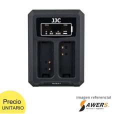 JJC BLN1 Cargador de bateria Dual para Olympus BLN-1