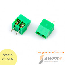 KF350 2P 3.5mm Mini Terminal Bornera de Tornillo