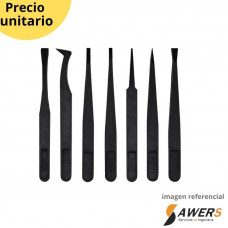 Kit 7 pinzas antiestaticas