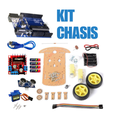 Kit Chasis Robot Arduino 2WD