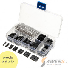 Kit Conectores Dupont Macho-hembra 2.54mm 310pcs
