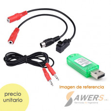kit de cables de Simulacion de Vuelo 8 en1 RC-USB