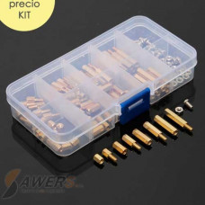 Kit de capacitores electroliticos (120pcs)