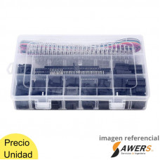 Kit de conectores DuPont 2.54 mm, 1/2/3/4/5/6/7/8p 520pcs