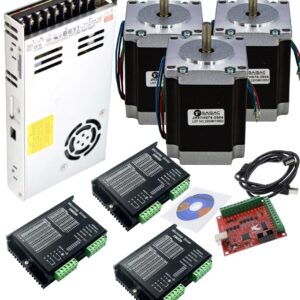KIT PARA CNC DE NEMA 23 1.89Nm CON DRIVER DM556