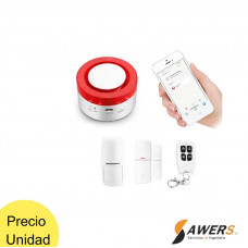 Kit Sistema de Alarma Wifi con Sirena