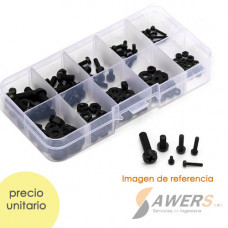 Kit Tornillo Nylon M3 160pcs