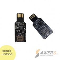 Lector de tarjeta SIM via USB HID