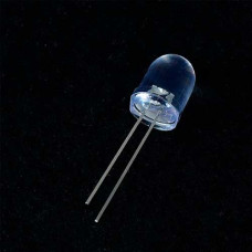 LED AMARILLO 10mm OPACO