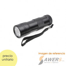 LED Linterna UV 12LED 395-400nm