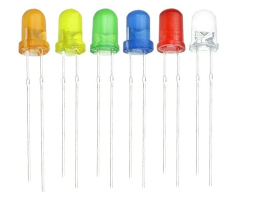 LED ROJO 3mm OPACO