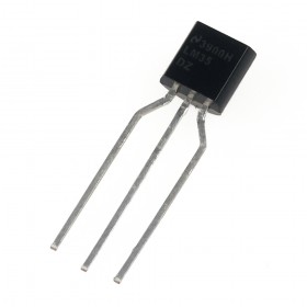 LM35 sensor de temperatura original (LM35DZ), salida analógica