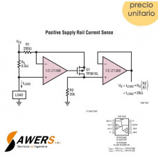 LT1368 OP-AMP Rail-to-Rail presicion 150uV