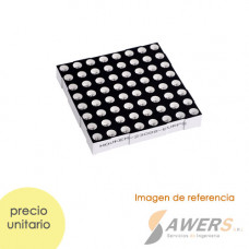 Matriz de Led 8*8 Rojo 6x6cm