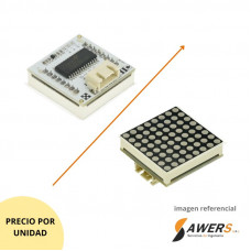 Matriz led 8x8 I2C driver HT16K33