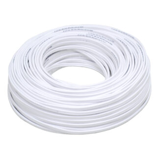 Metro de cable mellizo Blanco 2x16AWG