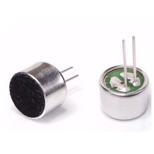 MICROFONO ELECTRET 9.7×6.7mm CON PINES
