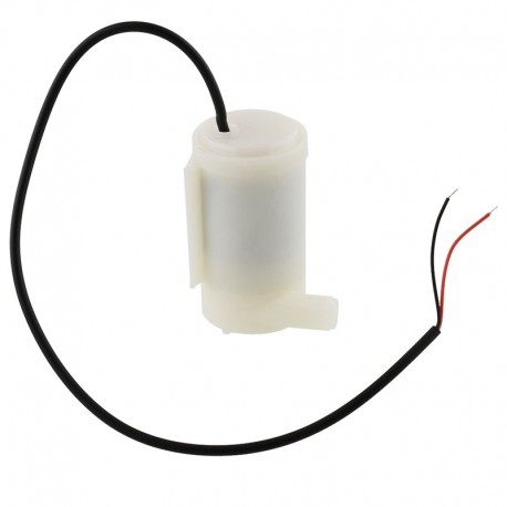 Mini bomba de agua motor 3-6VDC 150-220mA 1.2/1.6Lm 24x56x33mm