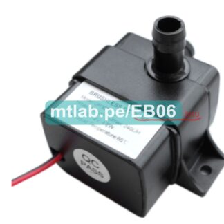 Mini bomba de agua sumergible, 12V, 240 L/h