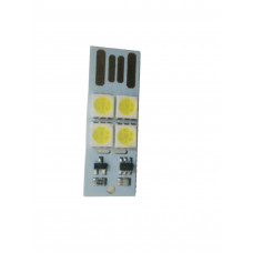 Mini Linterna LED USB llavero